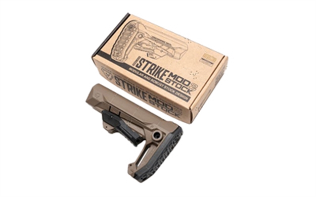 Picture of  Strike Industries Strikeesmod2fde Mod2 Rifle Stock Fde Polymer Compatible W/ AR Style Buffer Tubes