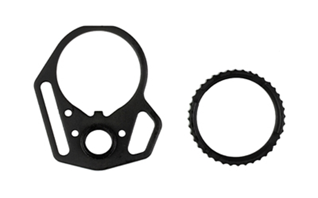 Picture of Strike Industries Armfep&Acn Multi-Function End Plate And Castle Nut Steel Black SIARMFRP&ACN