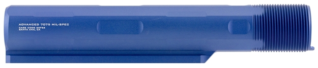 Picture of Strike Araret7blu Advanced Receiver Extension  Ar-15, Ar-10 Blue Anodized Aluminum SIARARET7BLU
