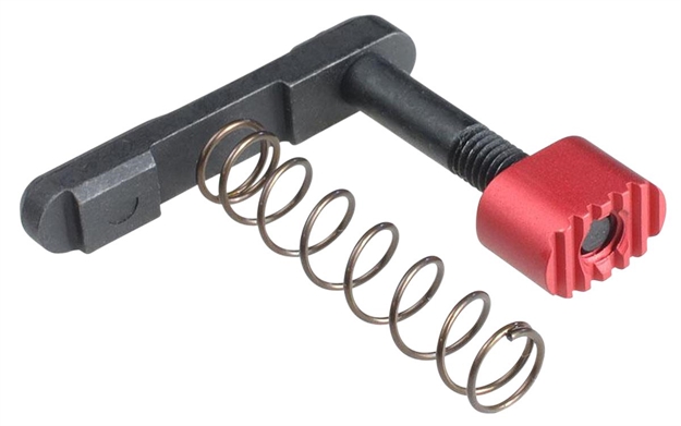 Picture of Strike Siaremcred AR Enhanced Bolt Catch Steel Red
