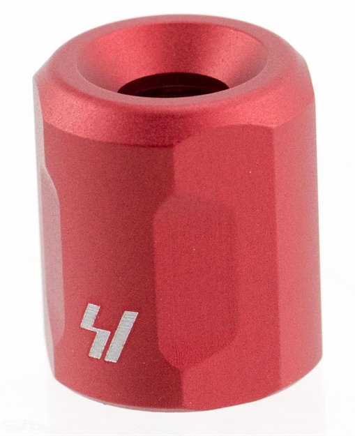 Picture of Strike Sibctpred AR Barrel Thread Protector .5X28 Tpi 6061-T6 Aluminum Red