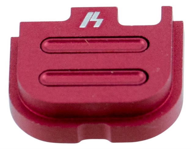 Picture of Strike Sigspg42v2re Glock 42 V2 Slide Cover Plate Aluminum Red