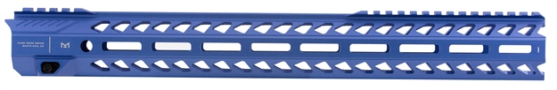 Picture of Strike Sistrikerail Strike Rail With M-Lok Ar-15 Rifle Aluminum Blue Hard Coat Anodized 17"
