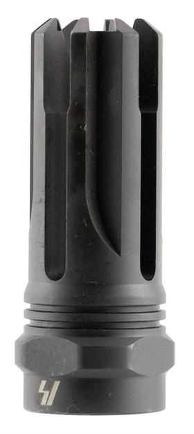 Picture of Strike Industries Venomfh223 Venom Flash Hider Black Steel With 1/2"-28 Tpi Threads, 2.16" Oal & 0.862" Diameter For 223 Rem, 5.56X45mm Nato Ar-Platform SIVENOMFH223 700598350500