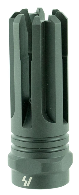 Picture of Strike Industries Venomfh308 Venom Flash Hider Black Steel With 5/8"-24 Tpi Threads, 2.16" Oal & 0.862" Diameter For 308 Win, 7.62X51mm Nato Ar-Platform SIVENOMFH308 700598351057