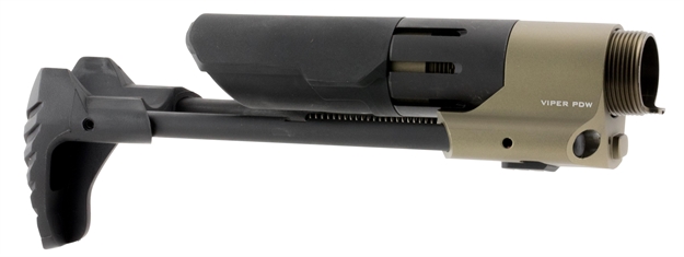 Picture of Strike Siviperpdwfd Viper Pdw Stock Rifle 6005A-T6 Aluminum Flat Dark Earth