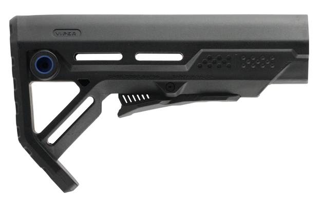 Picture of Strike Strikeesmod1bkblu Mod1 Mil-Spec Black With Blue Accent Synthetic For Ar-15, M16 SIVIPERESMOD 708747547351