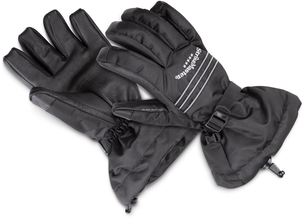 Picture of Strikemaster Gloves, Heavyweight, Leather Palm, Waterproof, 200G 3M Thinsulate, Black XL