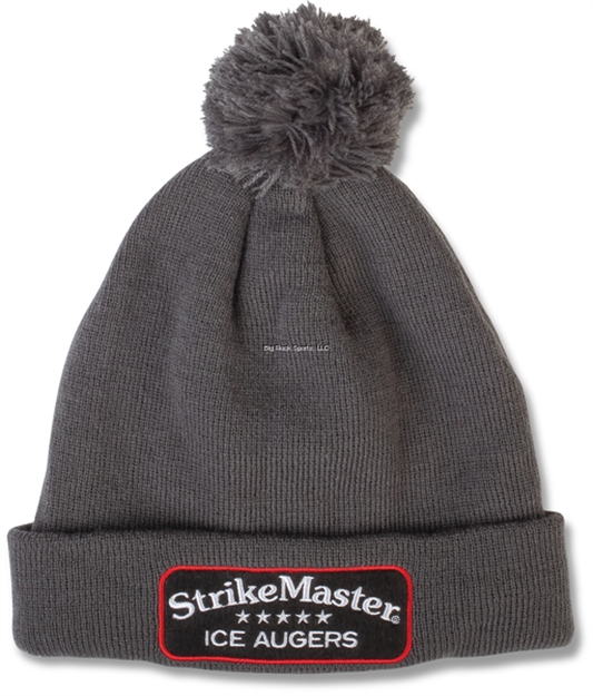 Picture of Strikemaster Pom Beanie - Grey Grey Black
