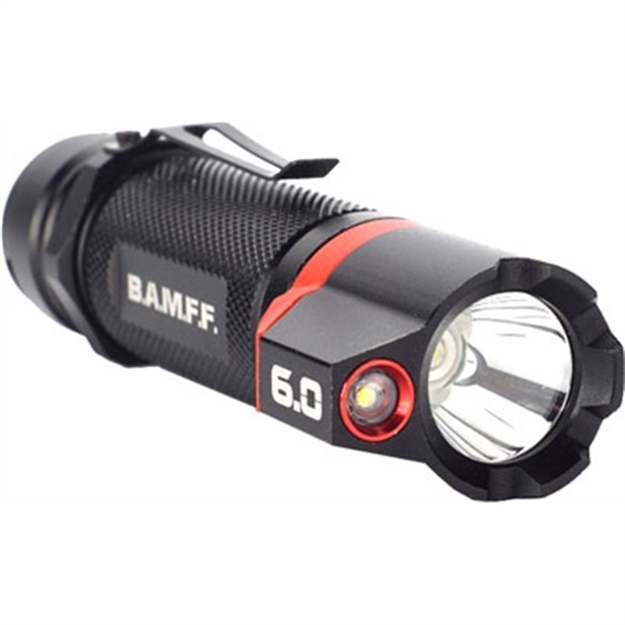 Picture of Striker Concepts Bamff 6.0 Tactical Flashlight, 18650 Li-Ion Battery, Usb Recharging Kit, Aaa Cartridge, 600 Lumens 00340