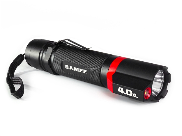 Picture of Striker Concepts Bamff 4.0Xl Tactical Flashlight, Large Reflector, 6 Light Settings, 400 Lumens