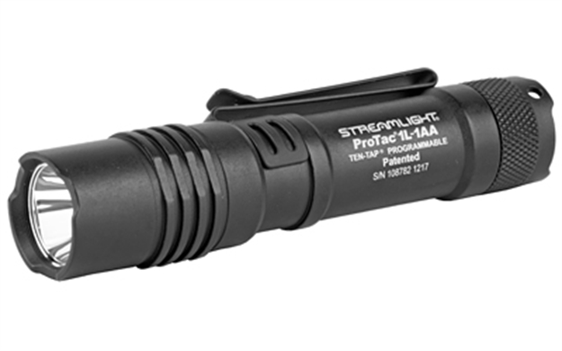Picture of  Streamlight 88061 Protac 1L-1Aa Everyday Carry Flashlight  Black Anodized 40/150/350 Lumens White C4 Led