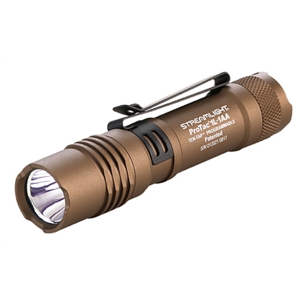 Picture of  Streamlight 88073 Protac 1L-1Aa Everyday Carry Flashlight  Coyote 40/150/350 Lumens White C4 Led