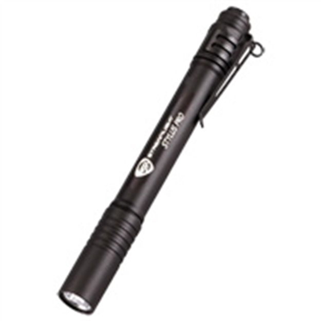 Picture of  Streamlight 66118 Stylus Pro Penlight  Black Anodized 100 Lumens White  C4 Led 080926661189