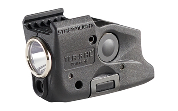 Picture of  Streamlight 69343 Tlr-6 HL Gun Light  Black 300 Lumens White Led/Red Laser Glock Gen 3/4/5 080926693432