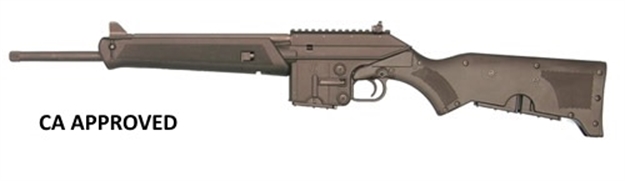 Picture of  Kel-Tec Su16cablk Su-16 *Ca Compliant 5.56X45mm Nato Caliber With 16" Barrel, 10+1 Capacity, Black Metal Finish, Black Fixed Storage Compartment Stock Right Hand