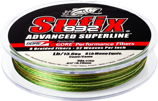 Picture of Sufix 832 Advanced Superline Braid 10Lb 150Yd Camo