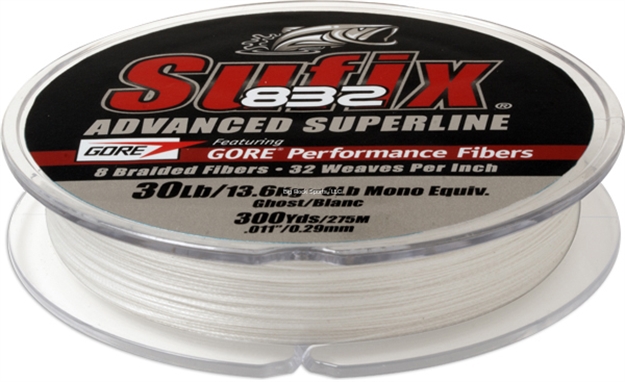 Picture of Sufix 832 Advanced Superline Braid 40Lb 300Yds Ghost
