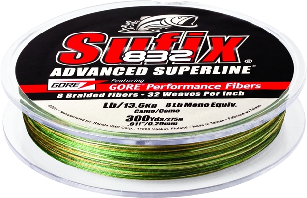 Picture of Sufix 832 Advanced Superline Braid 50Lb 300Yd Camo