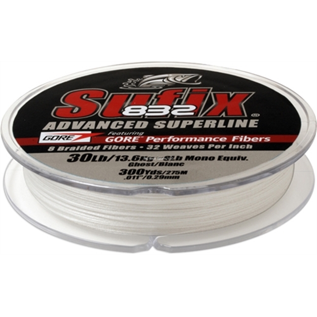 Picture of Sufix 832 Advanced Superline Braid 50Lb 300Yd Ghost Boxed 660-150GH