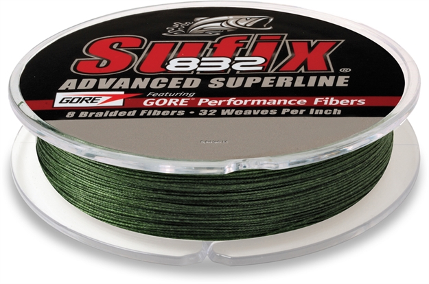 Picture of Sufix 832 Advanced Superline Braid 6Lb 300Yds Lo-Vis Green
