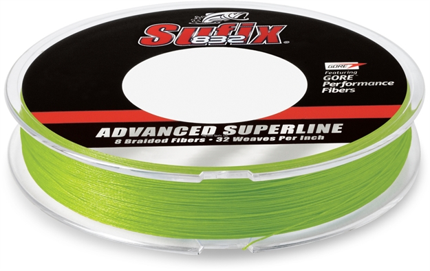 Picture of Sufix 832 Advanced Superline Braid 8Lb 150Yd Neon Lime Boxed 660-008L