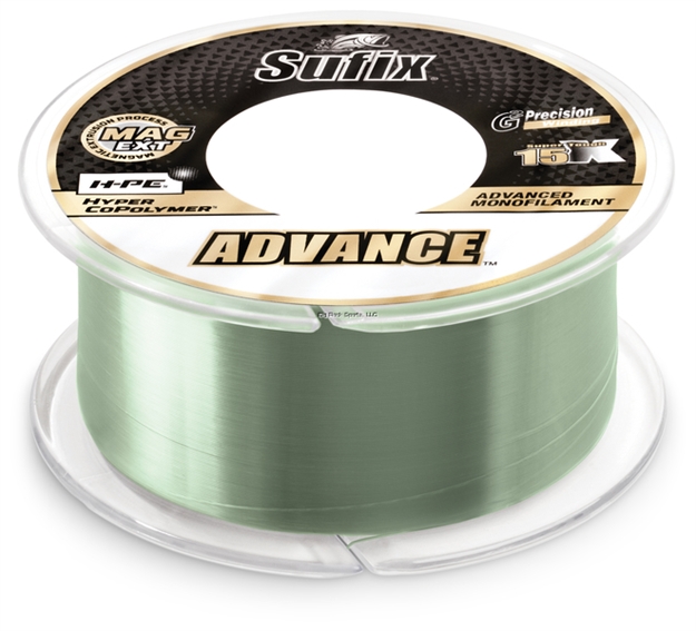 Picture of Sufix Advance Monofilament 4 LB Low-Vis Green - 330 Yds