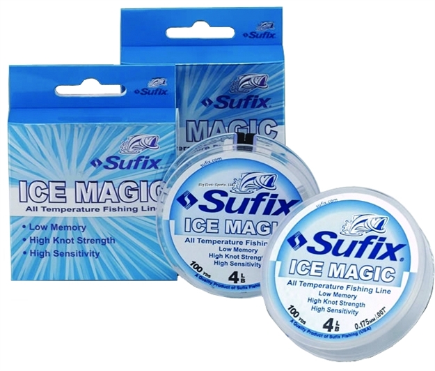 Picture of Sufix Ice Magic Line 100Yds 4Lb Clear