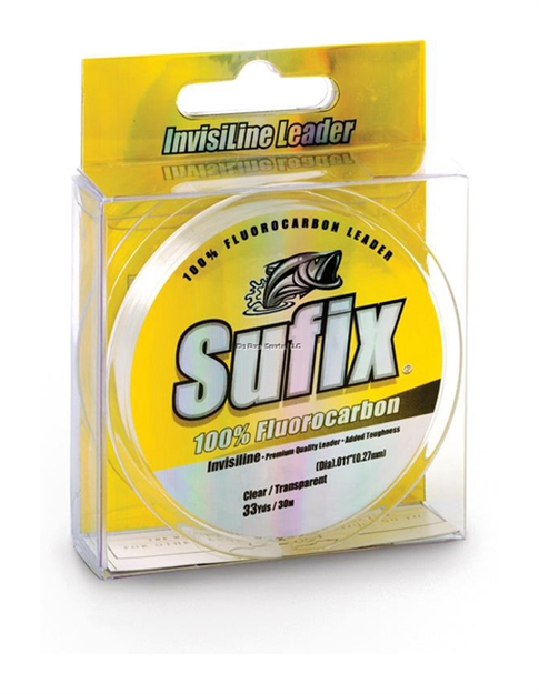 Picture of Sufix Invisiline Fluorocarbon Leader 33 Yds 60Lb Clear