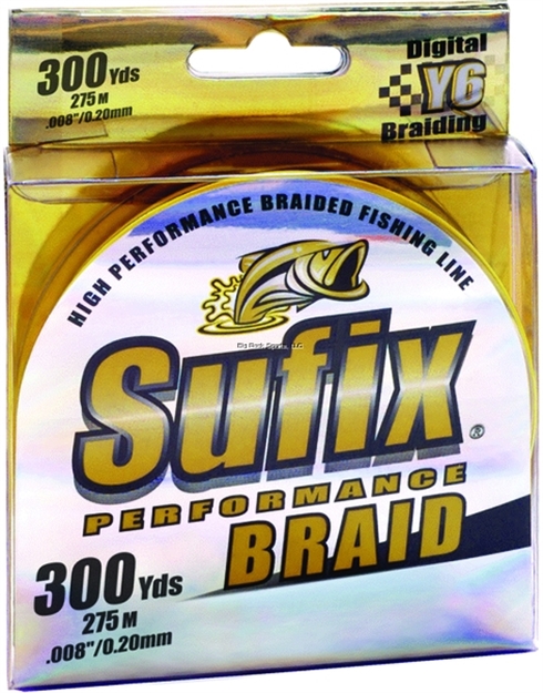 Picture of Sufix Performance Braid 30Lb 300Yds Hi-Vis Yellow