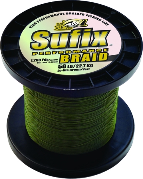 Picture of Sufix Performance Braid 50Lb 1200Yds Lo-Vis Green