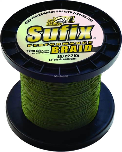 Picture of Sufix Performance Braid 65Lb 1200Yds Lo-Vis Green