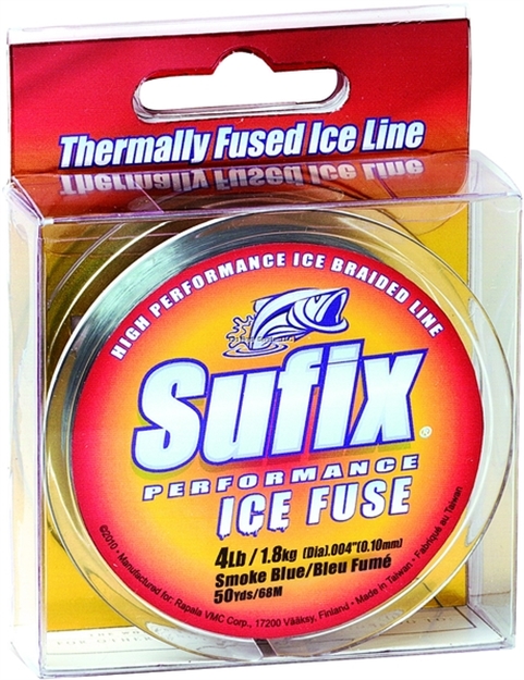 Picture of Sufix Performance Ice Fuse Dyneema Line 4Lb Smoke Blue 50Yd Ice Fuse