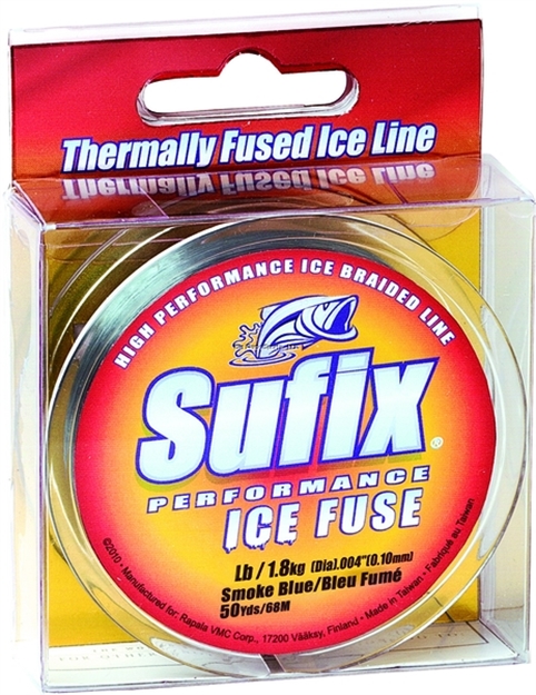 Picture of Sufix Performance Ice Fuse Dyneema Line 6Lb Smoke Blue 50Yd Ice Fuse