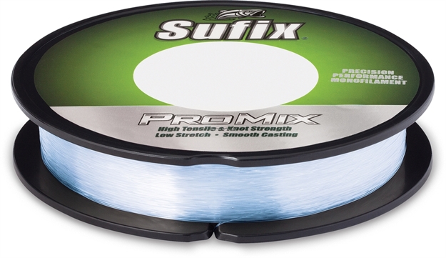 Picture of Sufix Promix Low-Memory Monofilament Line, 6 LB Clear Blue Fluorescent, 330 Yard Spool