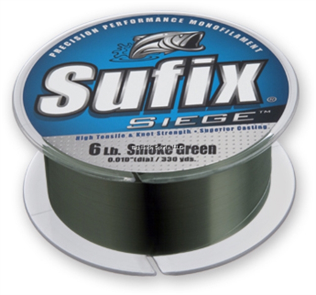 Picture of Sufix Siege Monofilament Line 10Lb 330Yds Green Mono