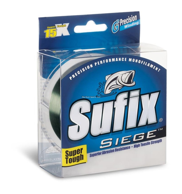 Picture of Sufix Siege Monofilament Line 12Lb 330Yds Green Mono
