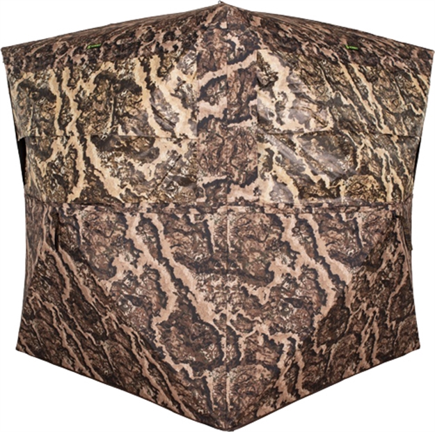 Picture of Summit Ground Blind Viper 4-Man Hub Style Veil Whitetail