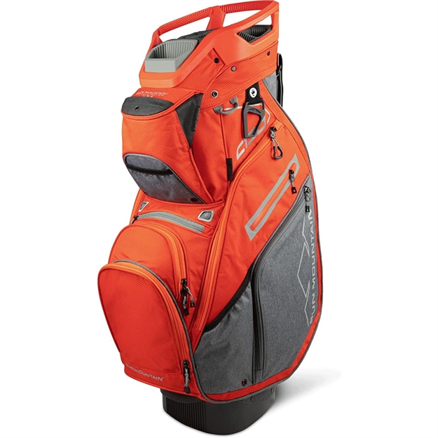 Picture of Sun Mountain Mens 2022 C130 Golf Cart Bag Carbon-Inferno