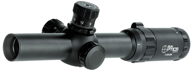 Picture of Sun Optics 1-6X24 Red/Grn Dot 3-Gun Scope