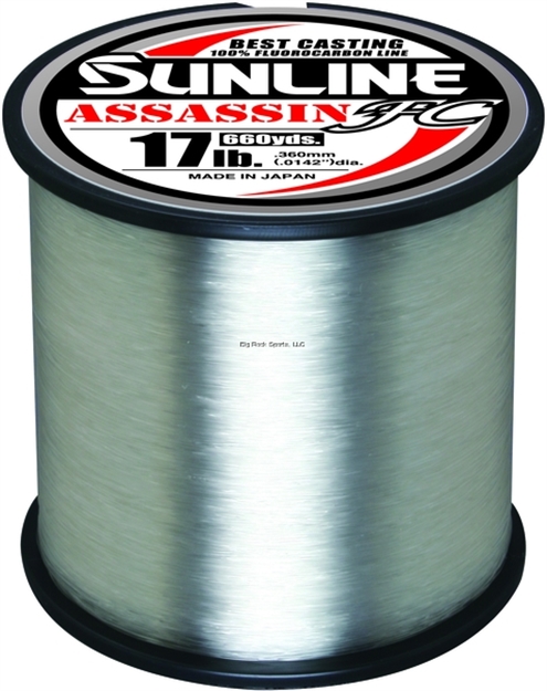 Picture of Sunline Assassin FC Fluorocarbon Line 10 LB Clear - 660Yd