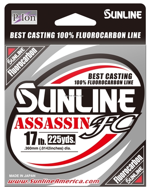 Picture of Sunline Assassin FC Fluorocarbon Line 17Lb 225Yd Clear 63042307