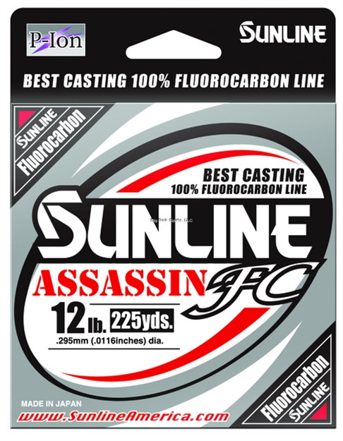 Picture of Sunline Assassin FC Fluorocarbon Line 20Lb 225Yd Clear 63042308
