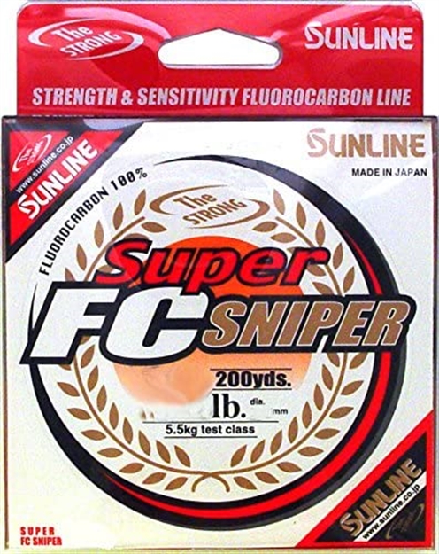 Picture of Sunline Super FC Sniper Fluorocarbon Line 20Lb 660Yd Natural Clear 63039830