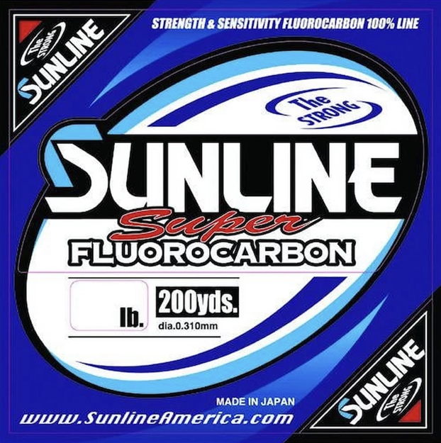 Picture of Sunline Super Flurocarbon Fishing Line 20Lb 200Yd Clear 63031780