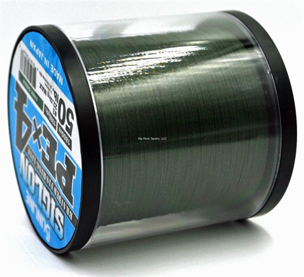 Picture of Sunline Siglon Pex4 4-Strand Braided Line, Dark Green, 1968 Yd, 40Lb, Tight Weave, Low Diameter