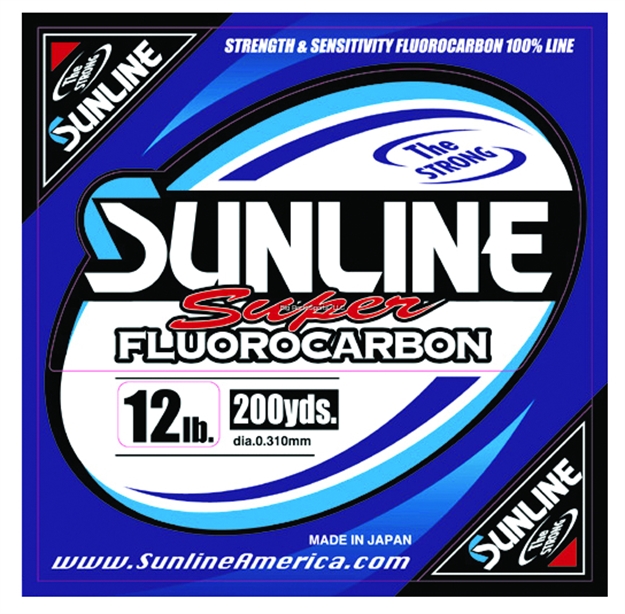 Picture of Sunline Super Flurocarbon Fishing Line Clear 200Yd 12Lb