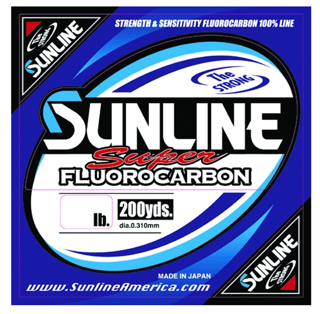 Picture of Sunline Super Flurocarbon Fishing Line Clear 200Yd 14Lb