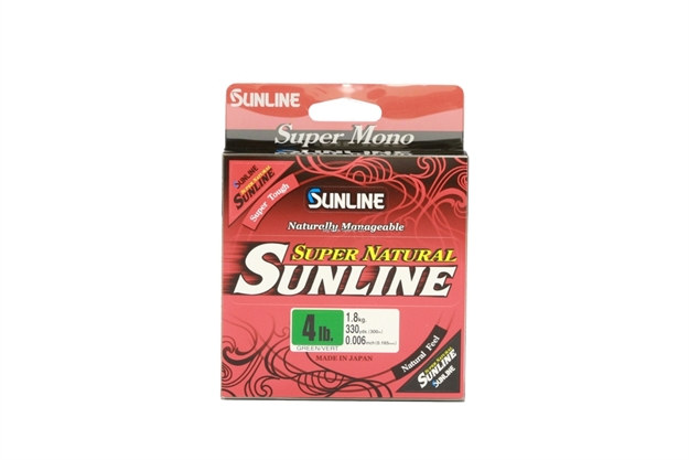 Picture of Sunline Super Natural Monofilament Line 16Lb 330Yd Jungle Green Spool 63758782