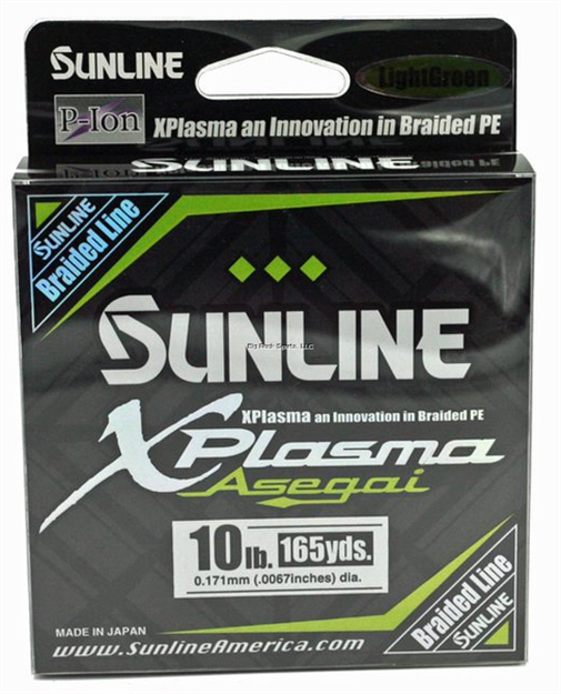 Picture of Sunline Xplasma Asegai 10Lb Light Green 165Yd